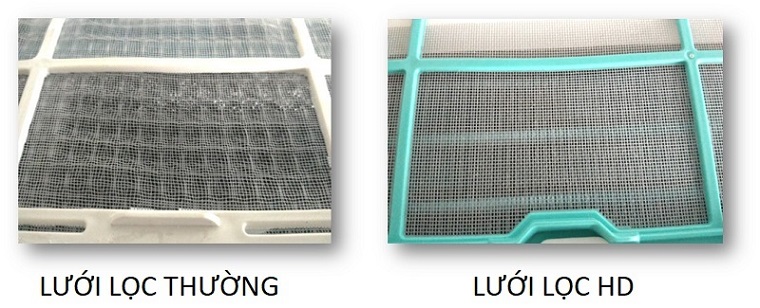 Các loại lưới lọc bụi thường gặp trên máy lạnh